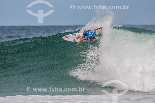  World surfing championship (World Surf League) - Rio Pro Event - Matt Wilkinson surfing  - Rio de Janeiro city - Rio de Janeiro state (RJ) - Brazil