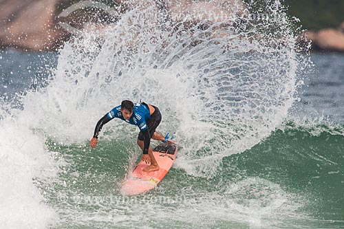  World surfing championship (World Surf League) - Rio Pro Event - Keanu Asing surfing  - Rio de Janeiro city - Rio de Janeiro state (RJ) - Brazil