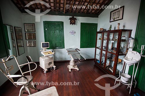  Inside of old office visit - Historical Museum of Anapolis Alderico Borges de Carvalho  - Anapolis city - Goias state (GO) - Brazil