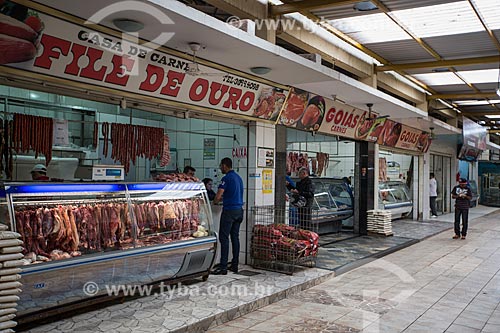  Butchery inside of Carlos de Pina Municipal Market  - Anapolis city - Goias state (GO) - Brazil