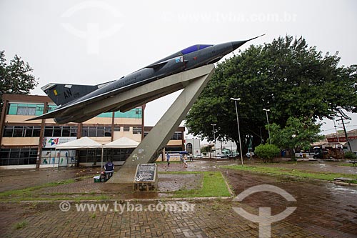  F103 Mirage Airplane - Americano do Brasil Square  - Anapolis city - Goias state (GO) - Brazil