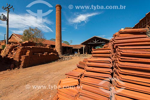  Tile - pottery yard  - Tambau city - Sao Paulo state (SP) - Brazil