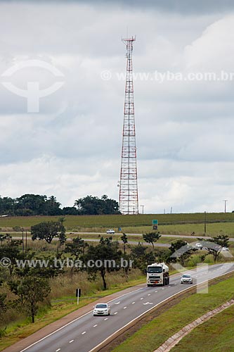  Snippet of BR-060 highway near to Km 82 - between Anapolis e Abadiancia cities  - Anapolis city - Goias state (GO) - Brazil