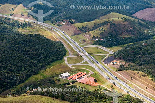  Aerial photo of Dom Pedro I Highway (SP-065)  - Nazare Paulista city - Sao Paulo state (SP) - Brazil