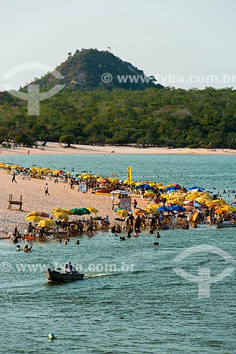  Bathers - Alter-do-Chao Beach  - Santarem city - Para state (PA) - Brazil