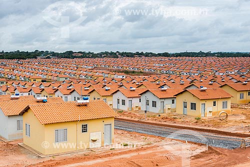  Housing estate of Minha Casa Minha Vida program - inner city of Santarem city  - Santarem city - Para state (PA) - Brazil