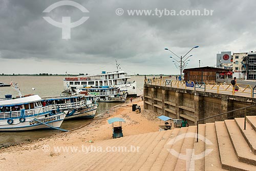  Boats berthed - Santarem Port  - Santarem city - Para state (PA) - Brazil