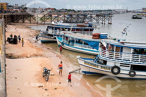  Boats berthed - Santarem Port  - Santarem city - Para state (PA) - Brazil