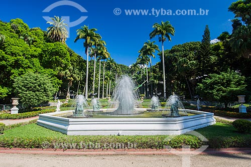  Fountain of garden of the Guanabara Palace (1853) - headquarters of the State Government  - Rio de Janeiro city - Rio de Janeiro state (RJ) - Brazil