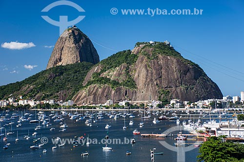  View of Sugar Loaf from Botafogo Bay  - Rio de Janeiro city - Rio de Janeiro state (RJ) - Brazil