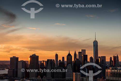  Sunset - Manhattan  - New York city - New York - United States of America