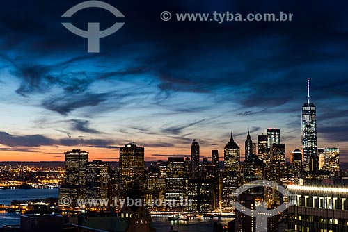  Nightfall - Manhattan  - New York city - New York - United States of America
