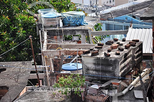  Houses - Pavao Pavaozinho slum  - Rio de Janeiro city - Rio de Janeiro state (RJ) - Brazil