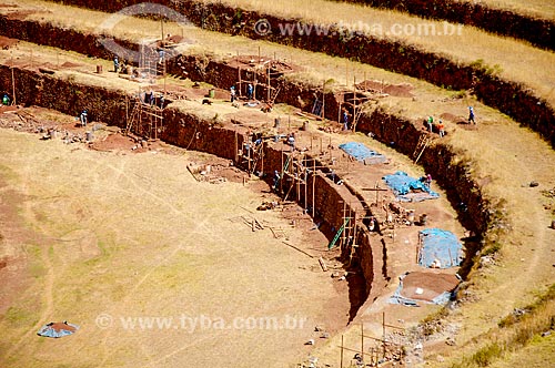  Ruin - Archaeological Park of Pisac  - Pisac city - Cusco Department - Peru