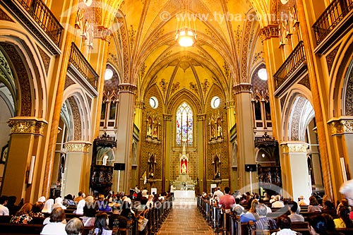  Inside of Metropolitan Cathedral of Curitiba (1893) - Cathedral Minor Basilica of Nossa Senhora da Luz  - Curitiba city - Parana state (PR) - Brazil