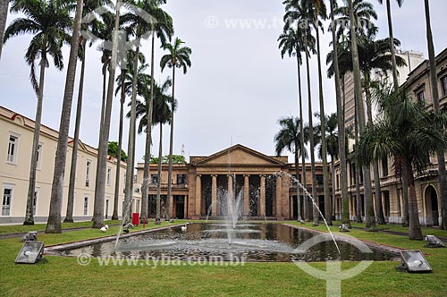  Internal garden of the Itamaraty Palace (1854) - old Ministry of External Relations, current headquartes of the representative office of same ministry in Rio de Janeiro  - Rio de Janeiro city - Rio de Janeiro state (RJ) - Brazil