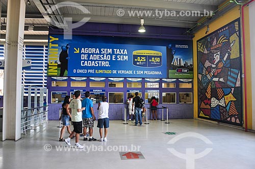  Box office of Bonsucesso Station of the Alemao Cable Car - operated by SuperVia  - Rio de Janeiro city - Rio de Janeiro state (RJ) - Brazil