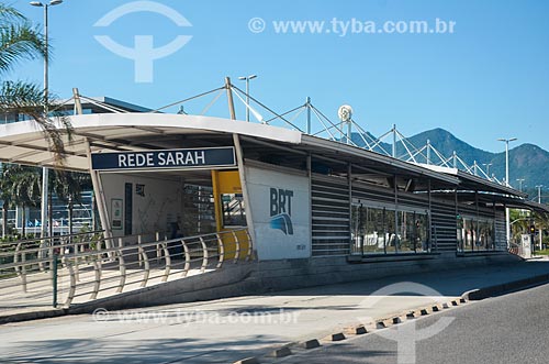  Station of BRT Transcarioca - Rede Sarah Station - Embaixador Abelardo Bueno Avenue  - Rio de Janeiro city - Rio de Janeiro state (RJ) - Brazil