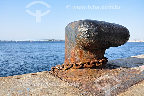  Detail of dock - Pier Maua  - Rio de Janeiro city - Rio de Janeiro state (RJ) - Brazil