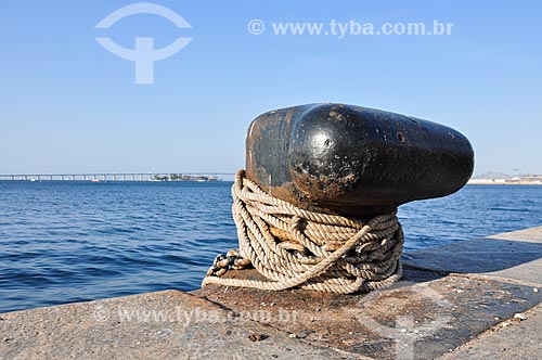  Detail of dock - Pier Maua  - Rio de Janeiro city - Rio de Janeiro state (RJ) - Brazil