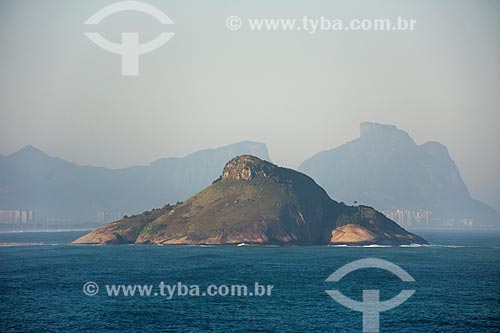  View of Pontal Rock with the Rock of Gavea in the background  - Rio de Janeiro city - Rio de Janeiro state (RJ) - Brazil