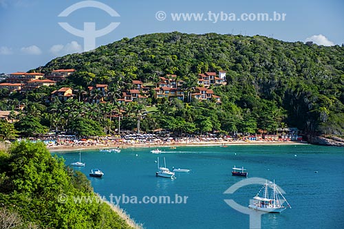 View of Joao Fernandes Beach waterfront  - Armacao dos Buzios city - Rio de Janeiro state (RJ) - Brazil