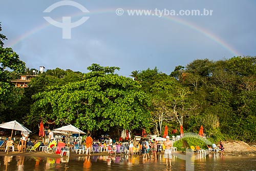  Rainbow - Joao Fernandinho Beach waterfront  - Armacao dos Buzios city - Rio de Janeiro state (RJ) - Brazil