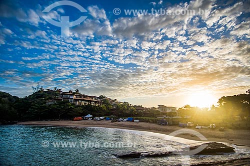  Sunset - Ferradurinha Beach waterfront  - Armacao dos Buzios city - Rio de Janeiro state (RJ) - Brazil