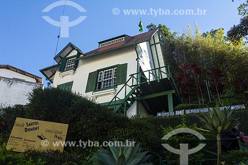  House Museum of Santos Dumont - also known as A Encantada (The Enchanted), was the summer residence of Alberto Santos Dumont  - Petropolis city - Rio de Janeiro state (RJ) - Brazil