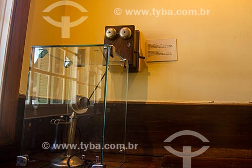  Old telephone - line number 111 - House Museum of Santos Dumont  - Petropolis city - Rio de Janeiro state (RJ) - Brazil