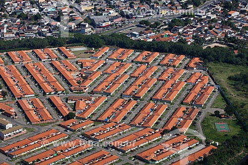  Aerial photo of housing estate - Campo Grande neighborhood  - Rio de Janeiro city - Rio de Janeiro state (RJ) - Brazil