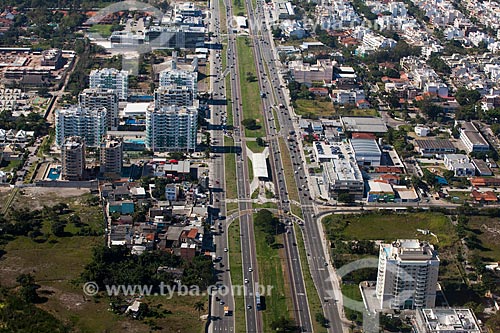  Aerial photo of stations of BRT Transoeste - Americas Avenue  - Rio de Janeiro city - Rio de Janeiro state (RJ) - Brazil