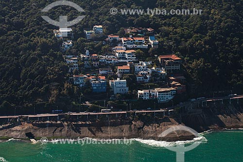  Aerial photo of the Ladeira das Yucas Residential Condominium (Yucas Slope)  - Rio de Janeiro city - Rio de Janeiro state (RJ) - Brazil