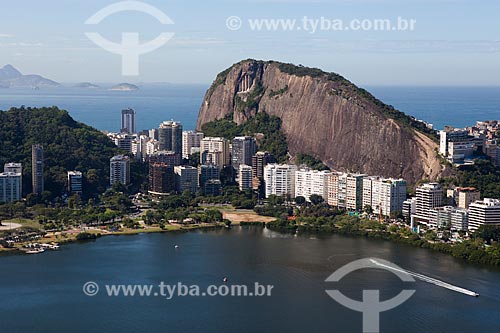  Aerial photo of the Cantagalo Park with the Cantagalo Hill and the Court of Cantagalo  - Rio de Janeiro city - Rio de Janeiro state (RJ) - Brazil