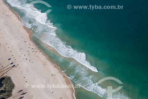  Aerial photo of the Ipanema Beach waterfront  - Rio de Janeiro city - Rio de Janeiro state (RJ) - Brazil