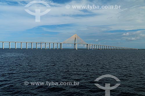  Negro River Bridge (2011) over of Negro River  - Manaus city - Amazonas state (AM) - Brazil