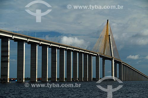  Negro River Bridge (2011) over of Negro River  - Manaus city - Amazonas state (AM) - Brazil