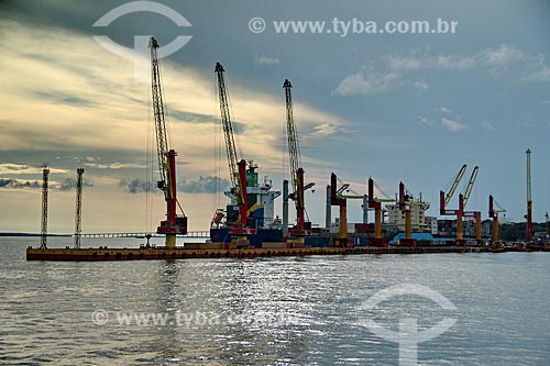  Port of containers terminal Chibatao  - Manaus city - Amazonas state (AM) - Brazil