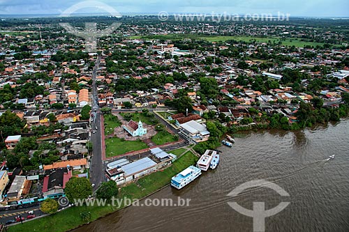  Aerial photo of the Parintins city  - Parintins city - Amazonas state (AM) - Brazil