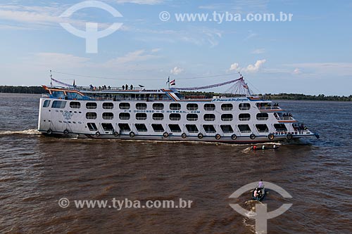  Passenger boat - Amazon River near to Parintins city  - Parintins city - Amazonas state (AM) - Brazil