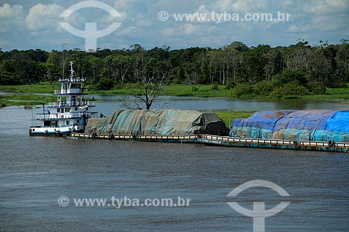  Ferry - Amazonas River  - Careiro da Varzea city - Amazonas state (AM) - Brazil