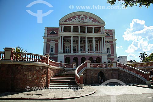  Facade of the Amazon Theatre (1896)  - Manaus city - Amazonas state (AM) - Brazil