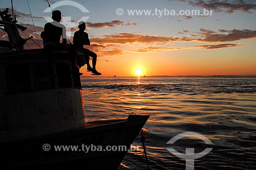  Sunset - Amazonas River  - Parintins city - Amazonas state (AM) - Brazil