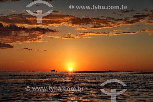  Sunset - Amazonas River  - Parintins city - Amazonas state (AM) - Brazil