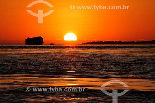  Sunset - Amazonas River  - Parintins city - Amazonas state (AM) - Brazil