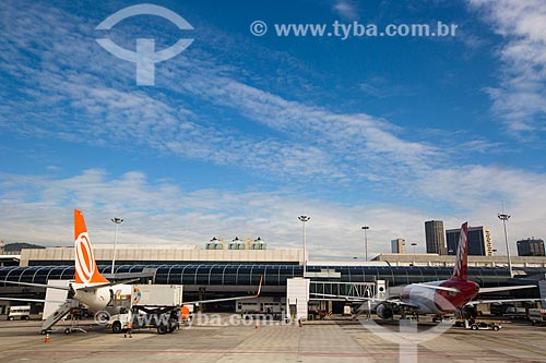  Airplanes - runway of Santos Dumont Airport  - Rio de Janeiro city - Rio de Janeiro state (RJ) - Brazil