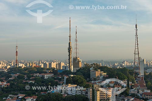  Antennas - Sumare neighborhood  - Sao Paulo city - Sao Paulo state (SP) - Brazil