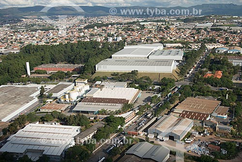  Aerial photo of industrial district - Cinco neighborhood  - Contagem city - Minas Gerais state (MG) - Brazil