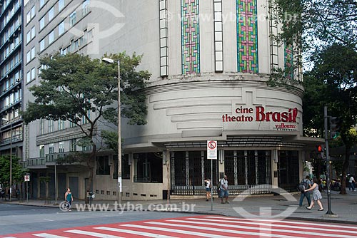  Facade of the Cine Theatro Brasil Vallourec Cultural Center - old Cine Theatro Brasil  - Belo Horizonte city - Minas Gerais state (MG) - Brazil