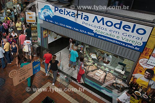  Fish shop - Belo Horizonte Central Market (1929)  - Belo Horizonte city - Minas Gerais state (MG) - Brazil